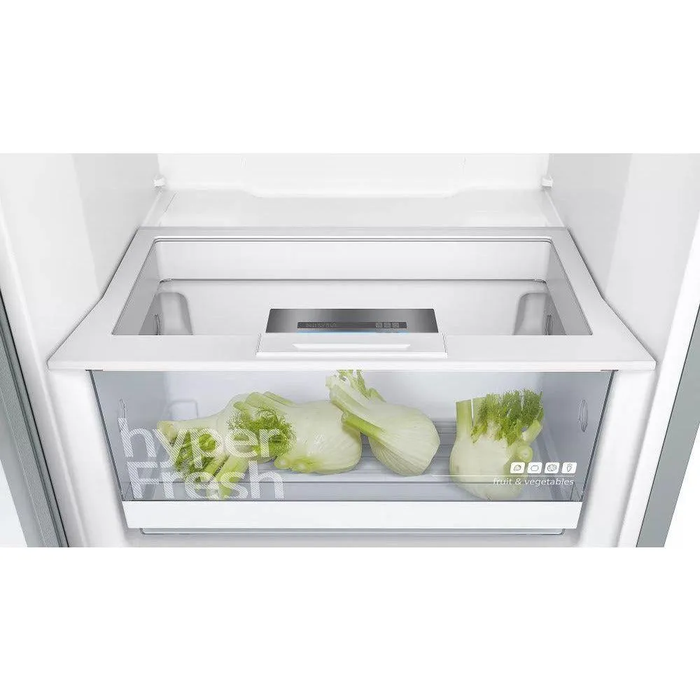 Siemens iQ300 346L Freestanding Tall Larder Fridge - Stainless Steel | KS36VVIEPG
