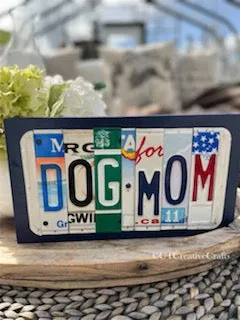Signs made from License Plates
