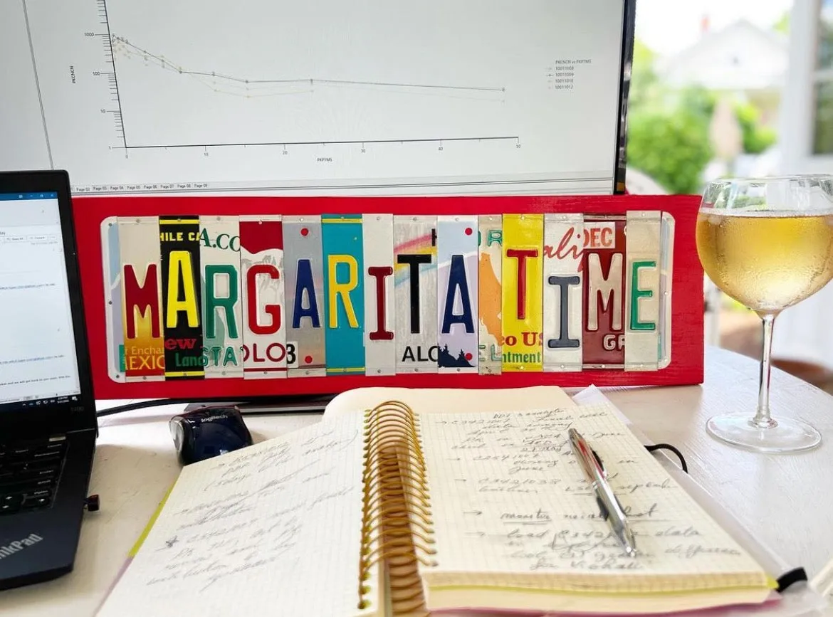 Signs made from License Plates