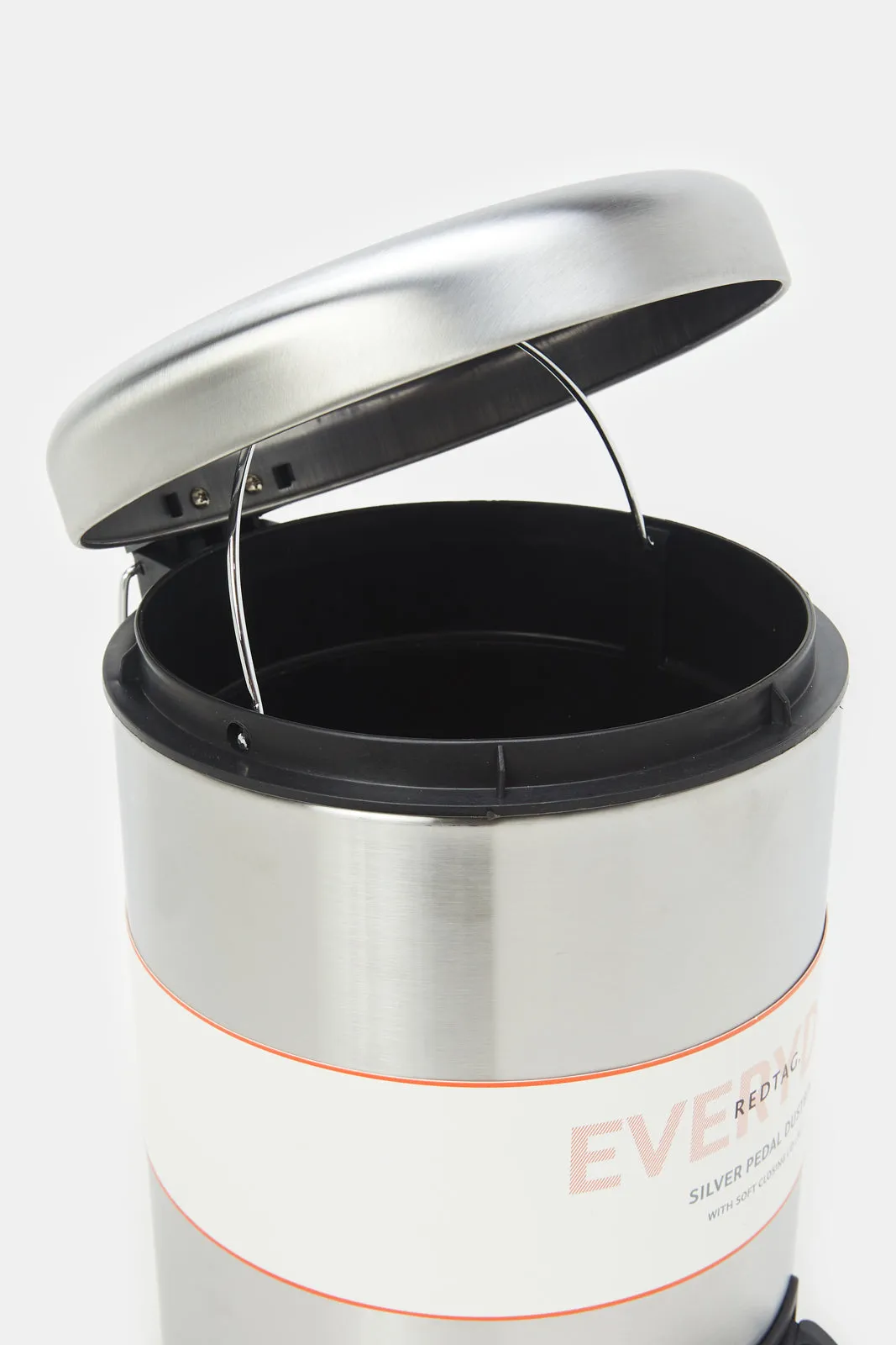 Silver Plain Pedal Bin (5Lt.)