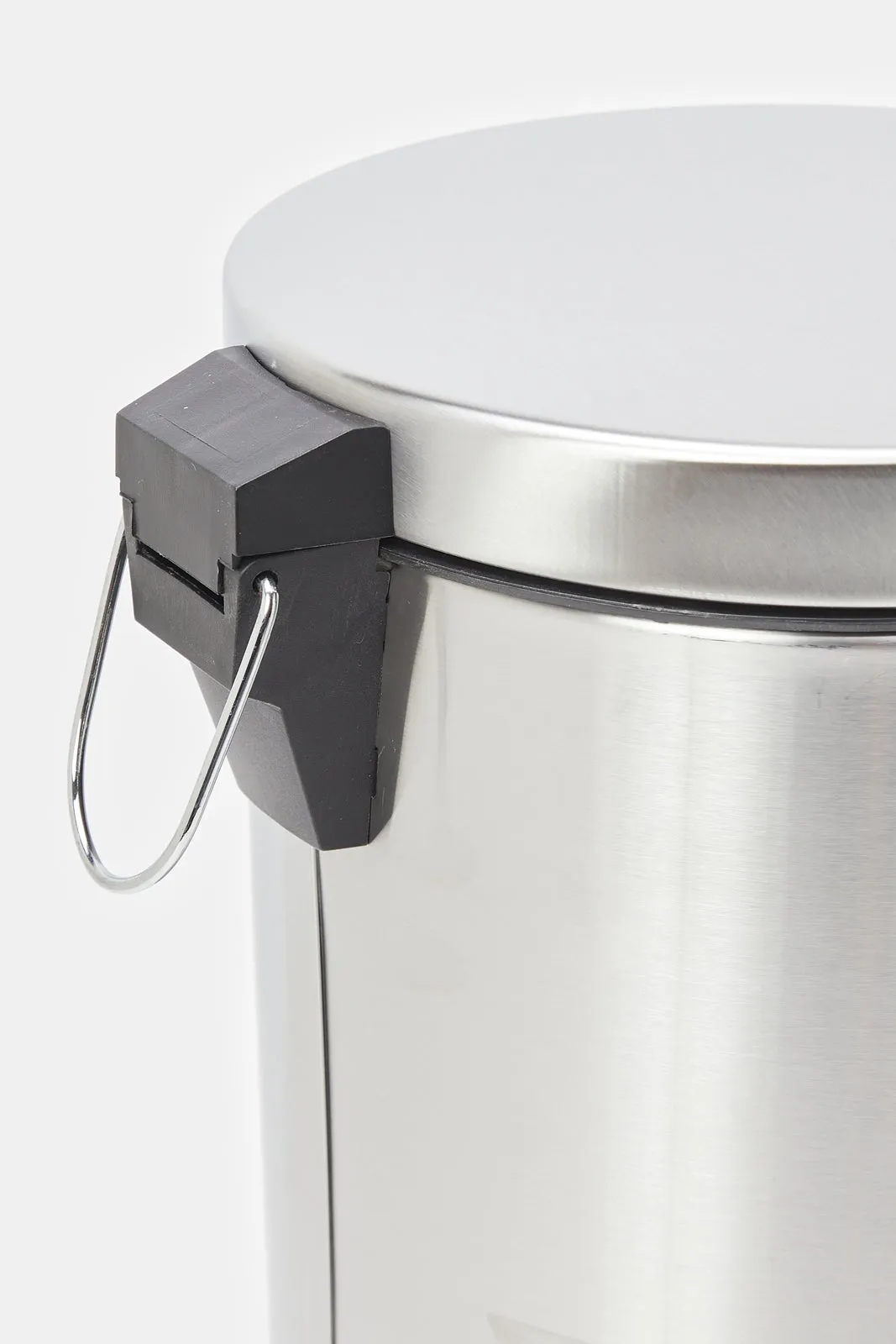 Silver Plain Pedal Bin (9Lt.)
