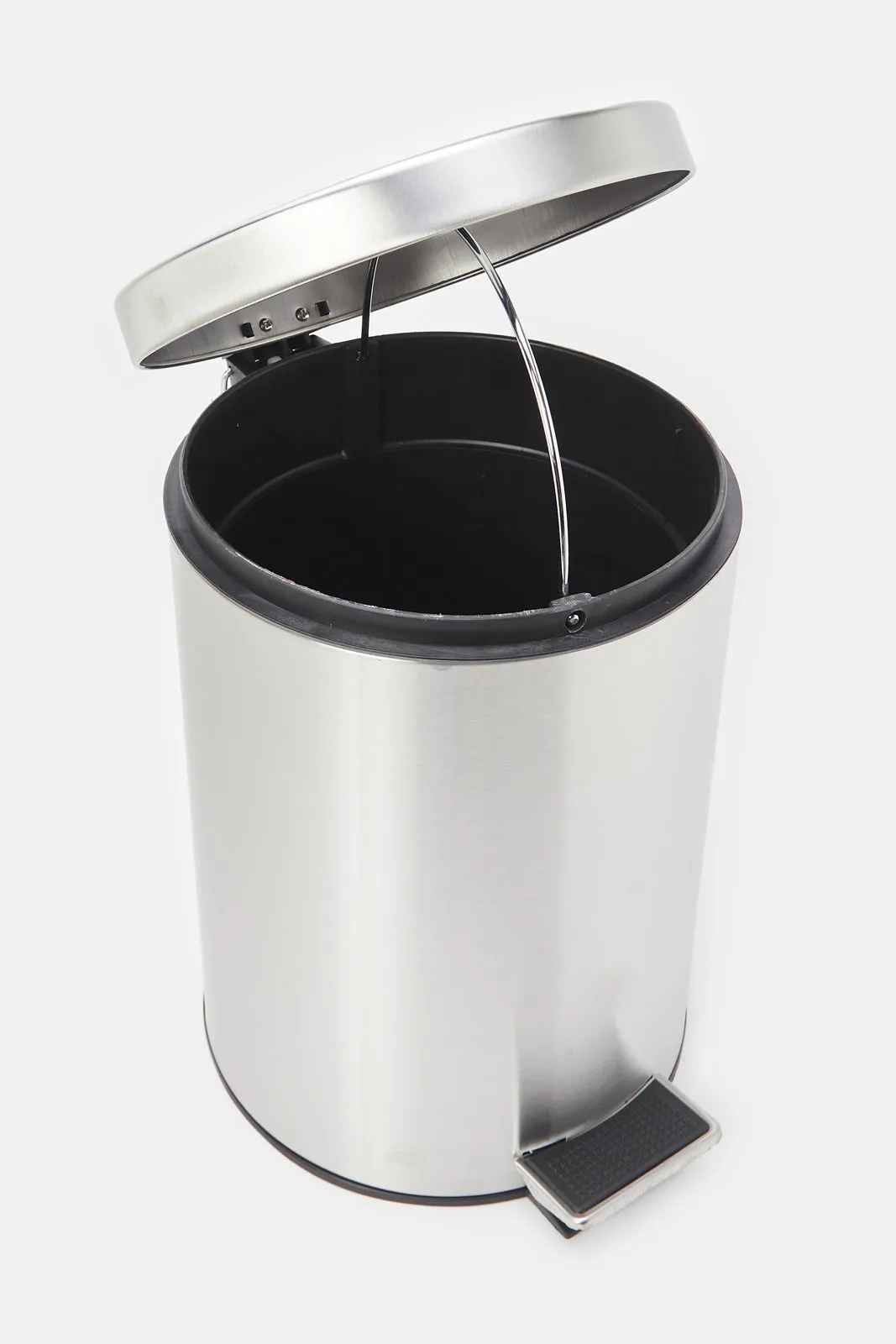 Silver Plain Pedal Bin (9Lt.)