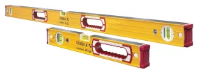 Stabila 37816 Beam Level Set, 5-Vial, Aluminum, Yellow :EA: QUANTITY: 1
