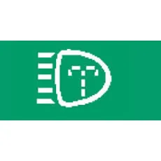 Switch Lens Bottom Green Headlamp Washer Pk5
