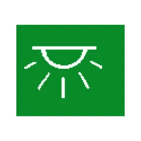 Switch Lens Top Green Interior Lamp Pk1