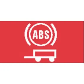 Switch Lens Top Red Trailer ABS Warning Pk5
