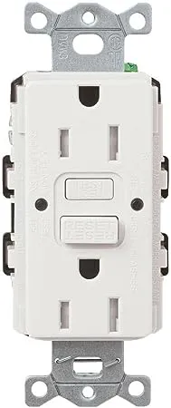 Tamper-Resistant Self Testing GFCI Receptacles - Satin Color 20A 125V | SCR-20-GFST-XX