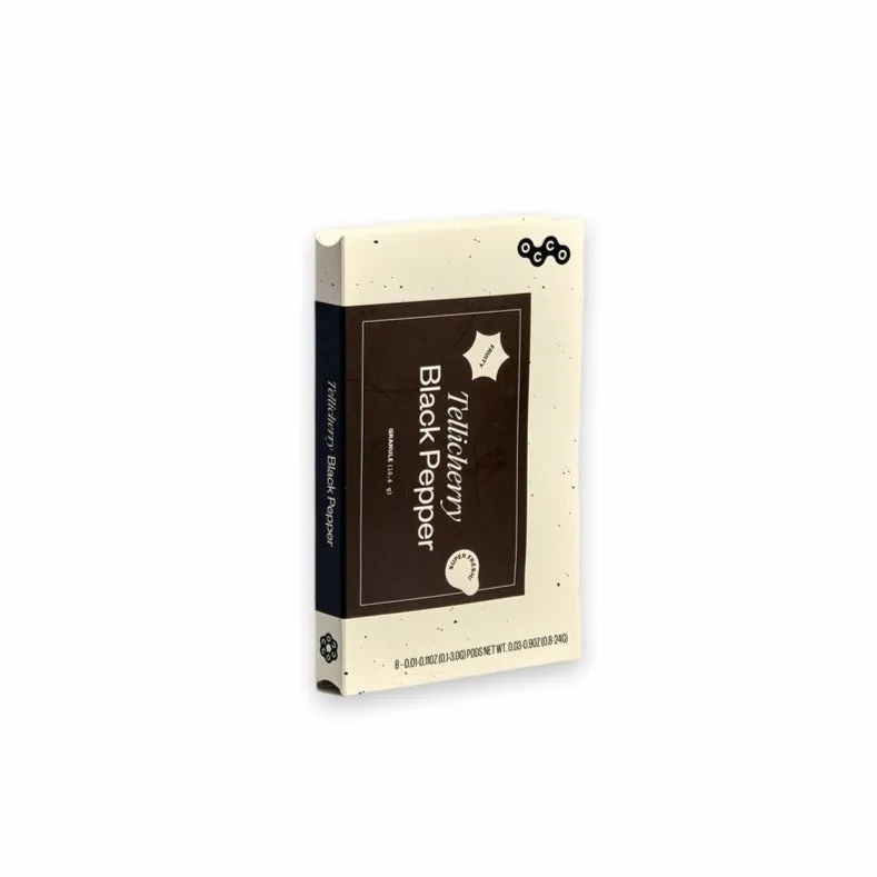 Tellicherry Black Pepper Spice Pods (8-Pods)