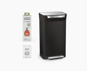 Titan 30L Black Trash Compactor Starter Set