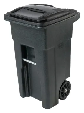 Toter EVR II 79232 Trash Can, 32 gal Capacity, Polyethylene, Greenstone, Lid Closure :EA: QUANTITY: 1