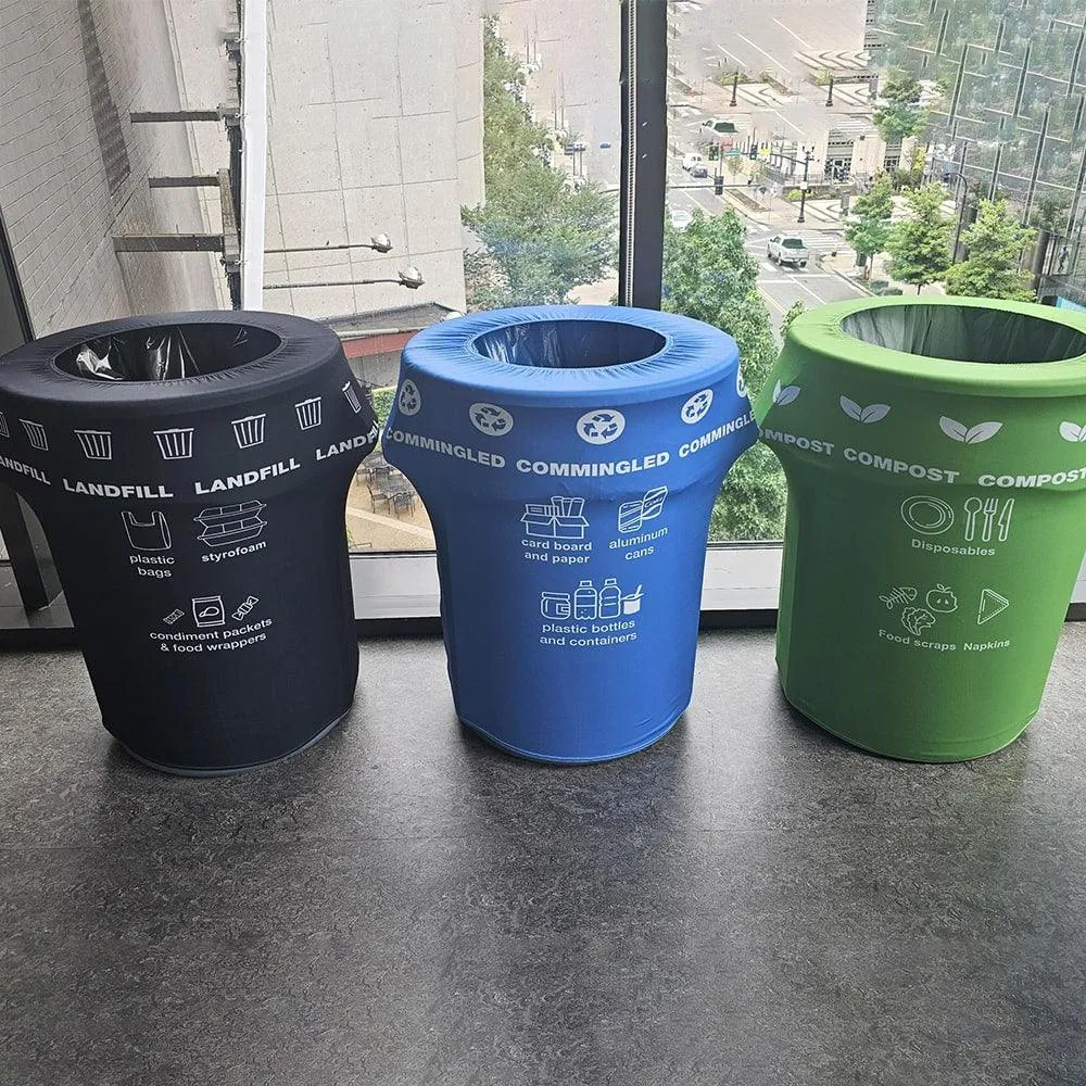 Trash Can Cover for Recycling