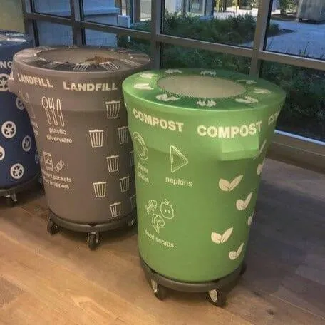 Trash Can Cover for Recycling