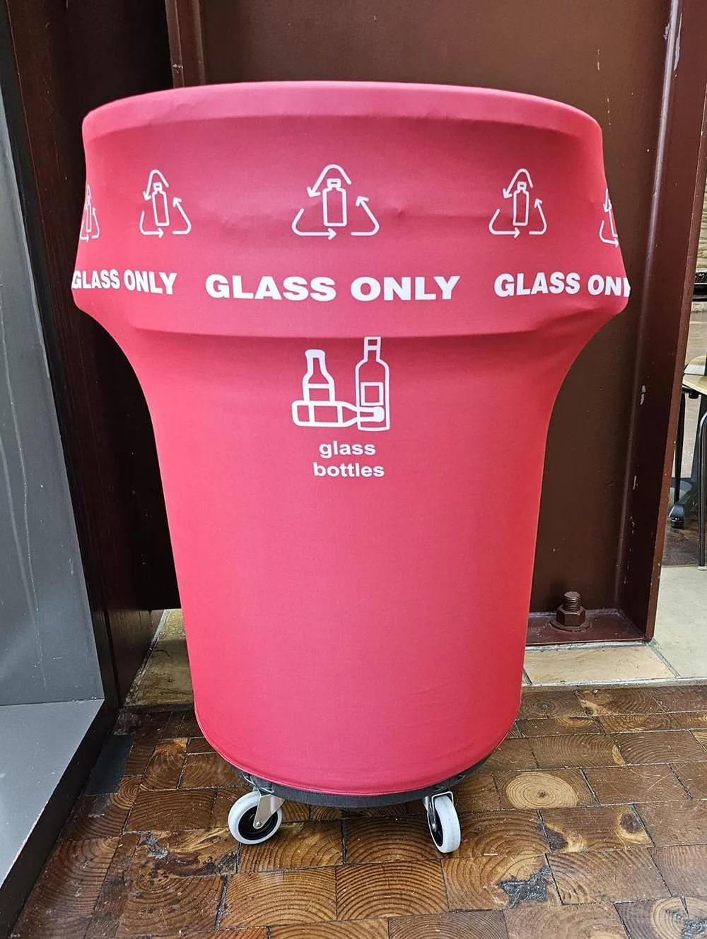 Trash Can Cover for Recycling