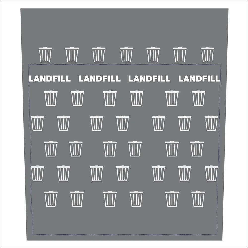 Trash Can Cover for Recycling