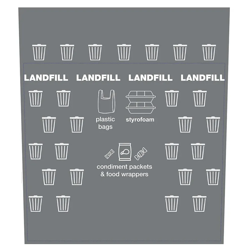 Trash Can Cover for Recycling