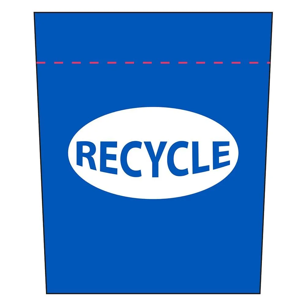 Trash Can Cover for Recycling
