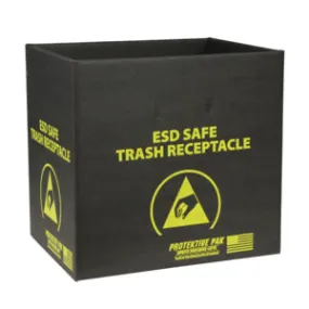 TRASH RECEPTACLE, BOX ONLY 13-1/2 x 12 x 13-1/4 IN-5PK
