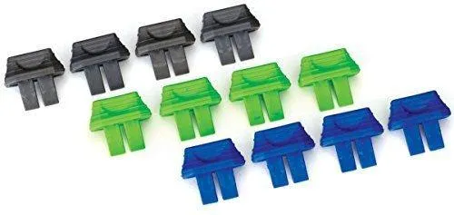 Traxxas 2943 Battery charge indicators (green (4) blue (4) grey (4))
