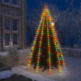 Weihnachtsbaum-Lichternetz mit 250 LEDs Bunt 250 cm