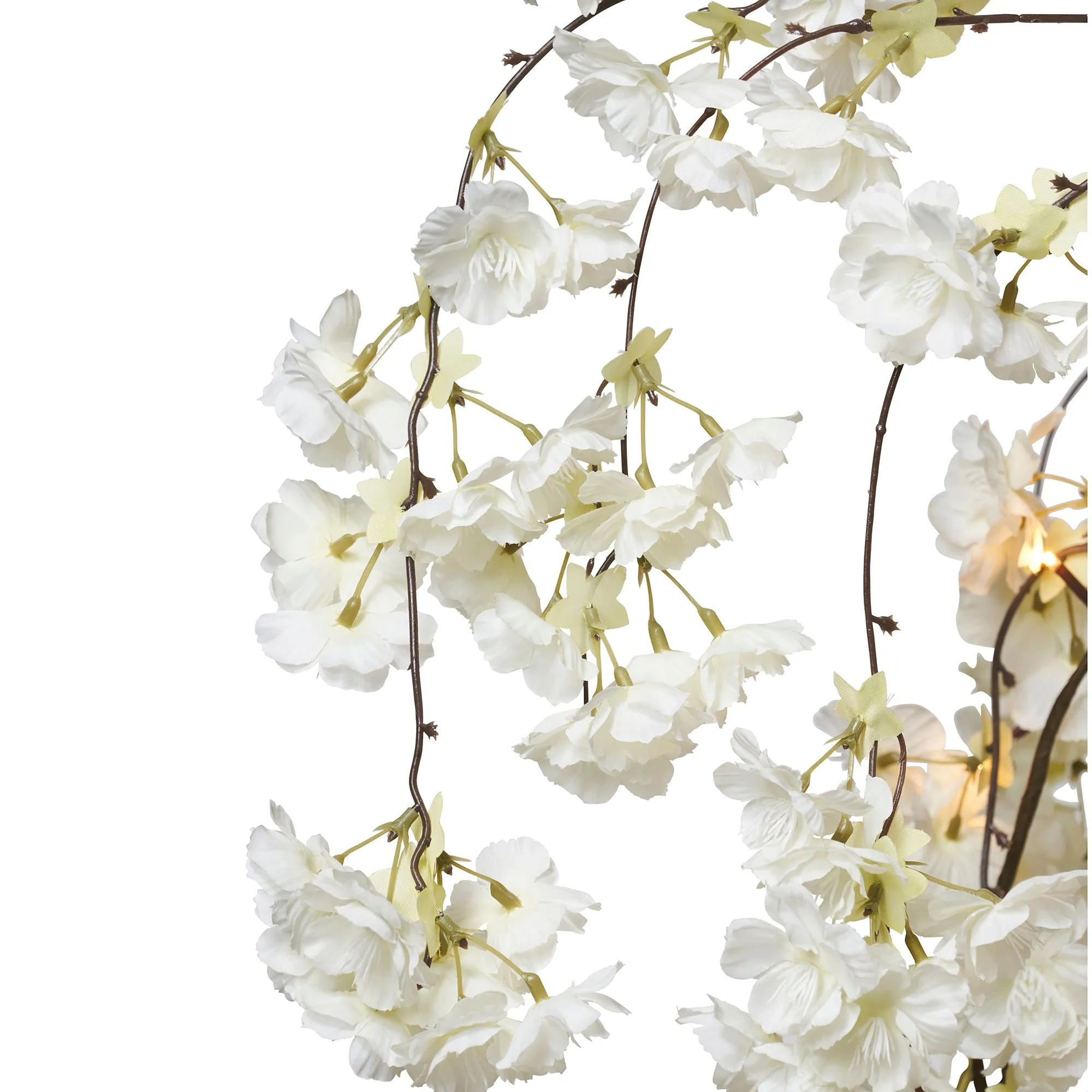 White Cherry Blossom Tree With Warm White LEDs