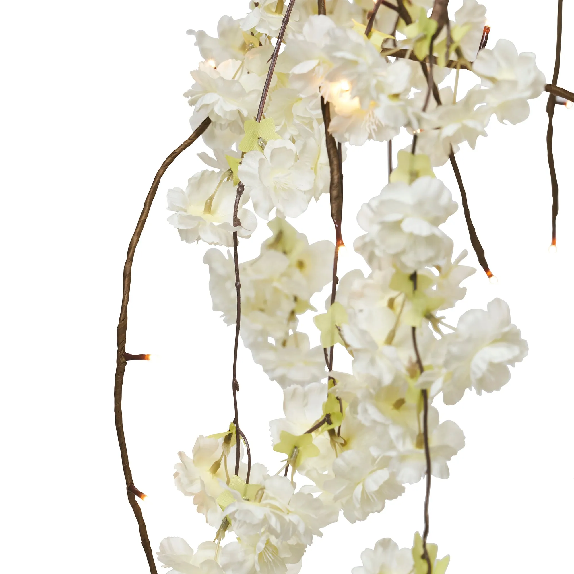 White Cherry Blossom Tree With Warm White LEDs