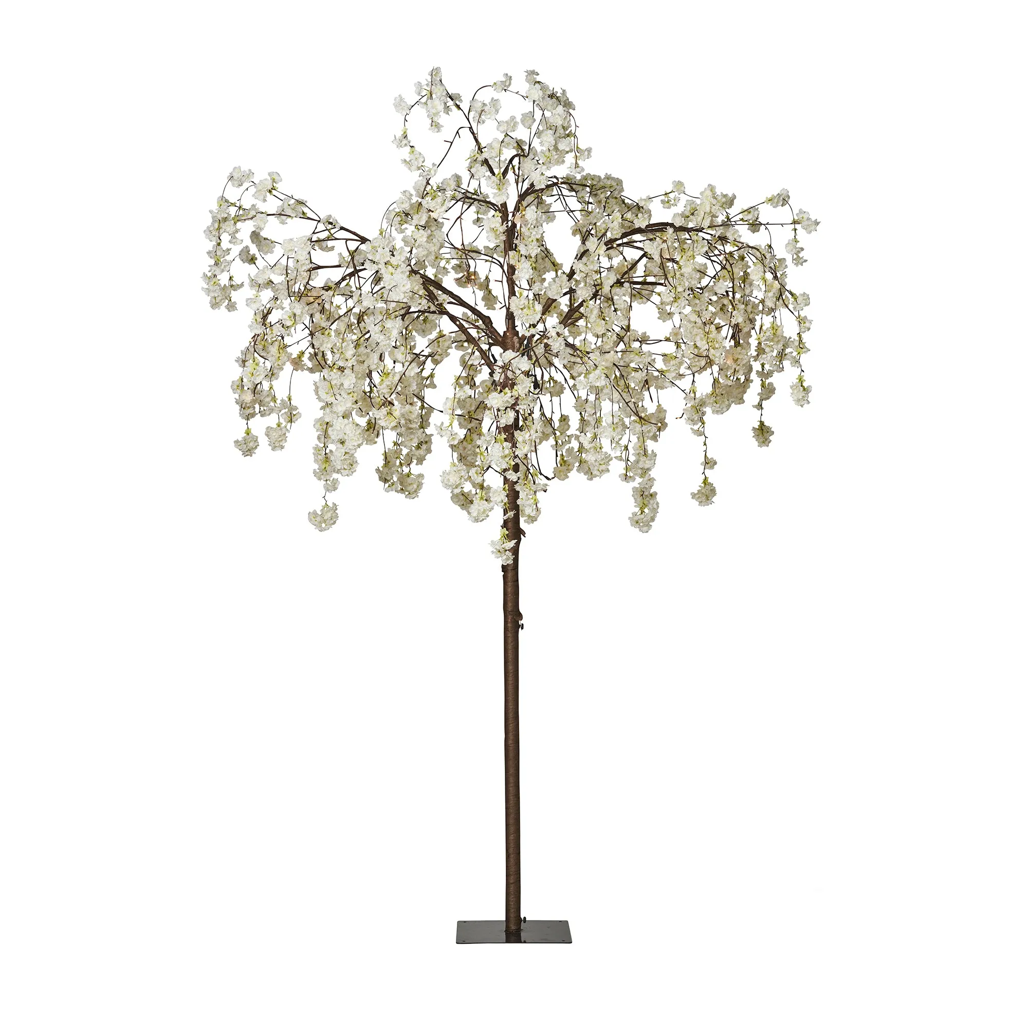 White Cherry Blossom Tree With Warm White LEDs