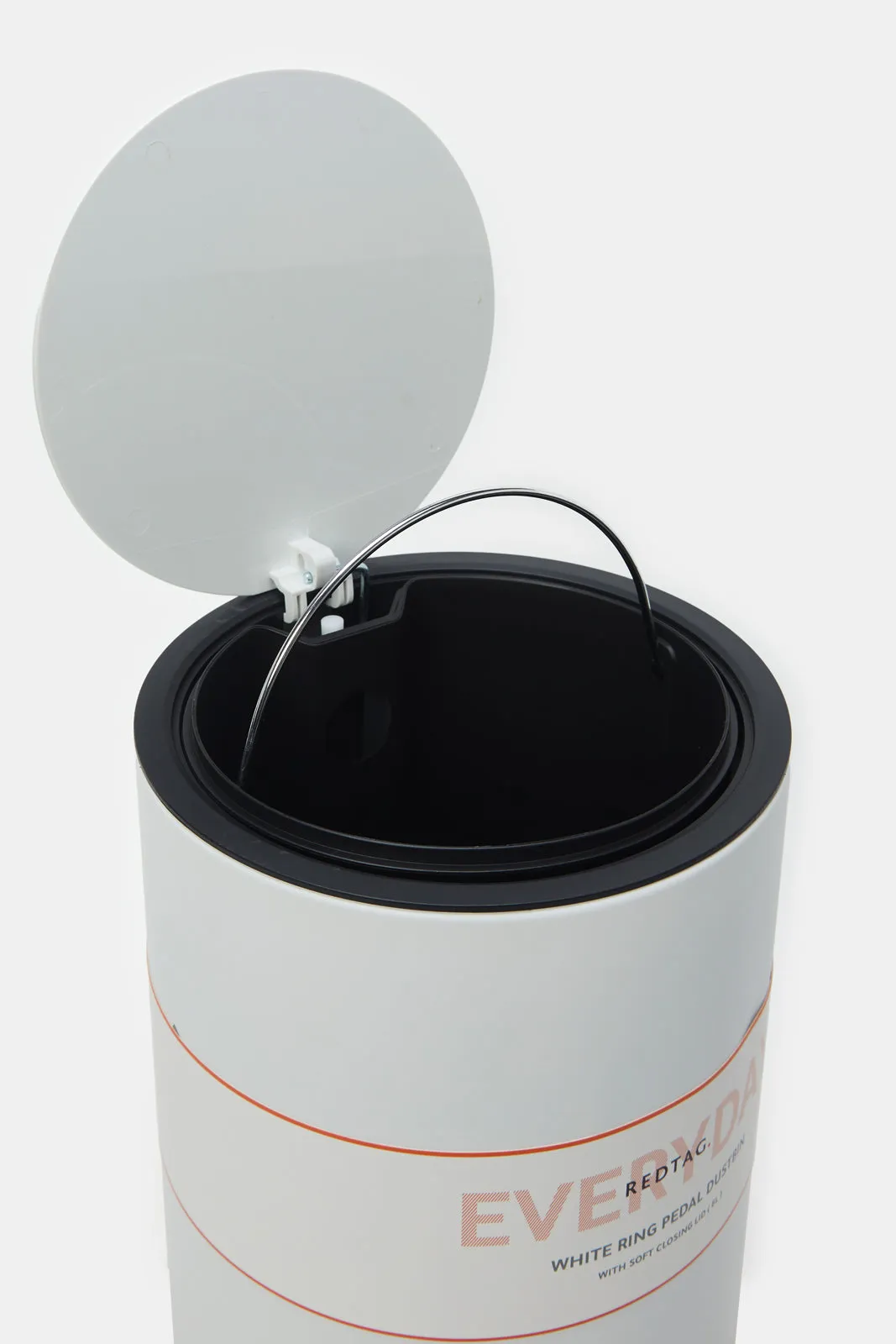 White Plain Pedal Bin (5Lt.)