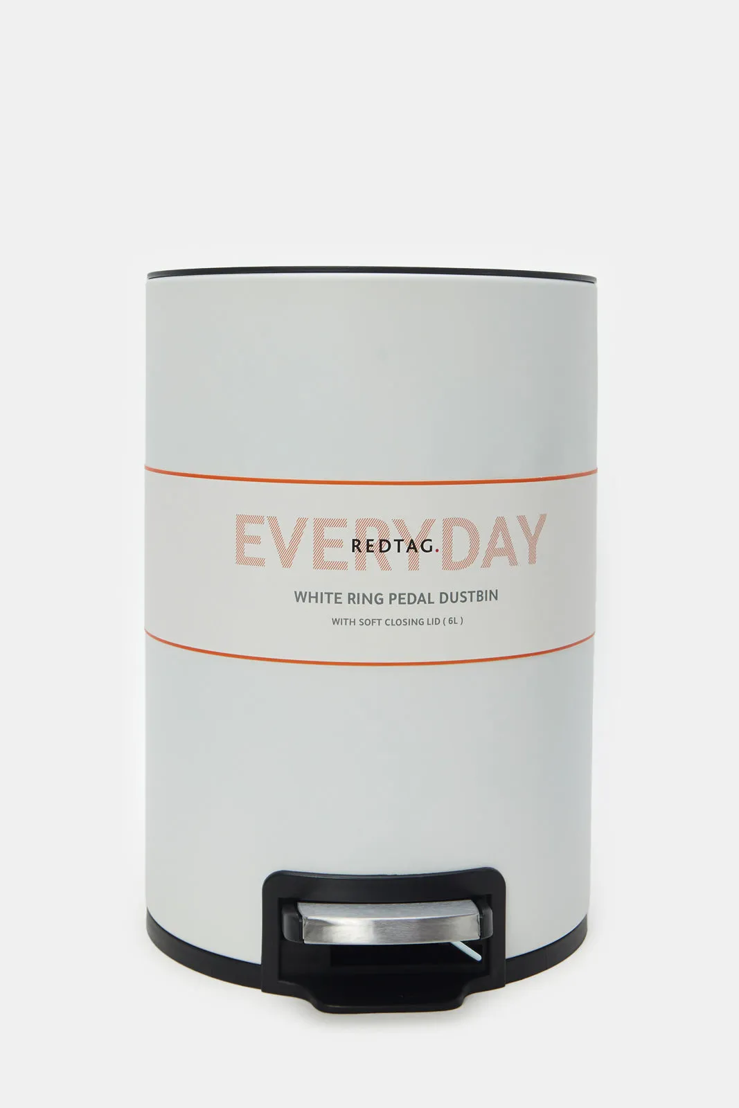 White Plain Pedal Bin (5Lt.)