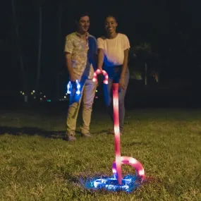 YardCandy Illuminated Horseshoes